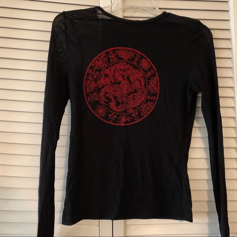 Forever 21 mesh shirt